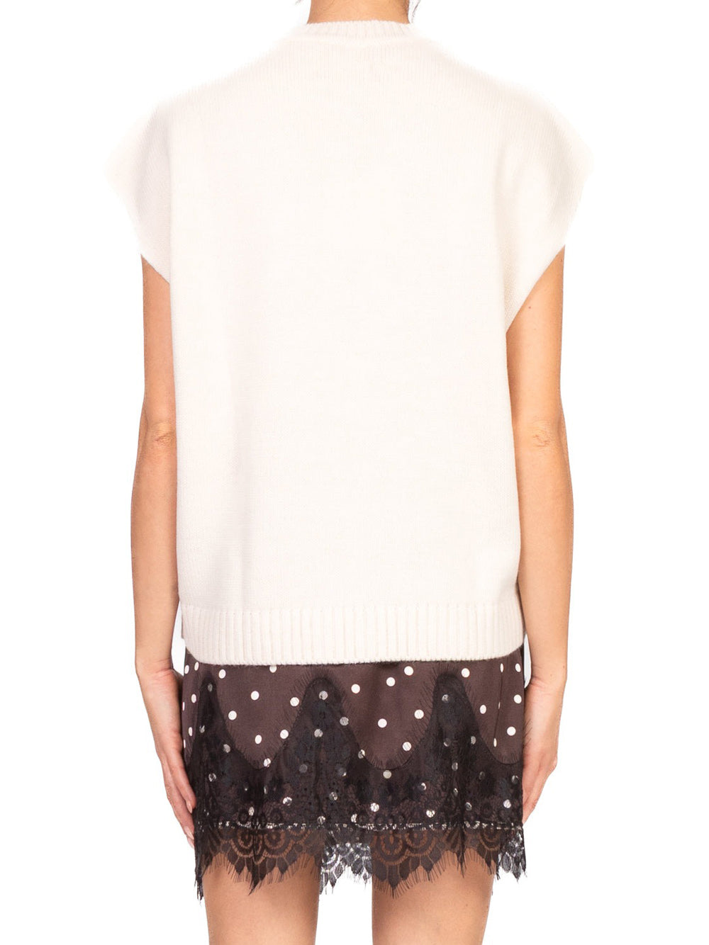 Tensione In Smanicato Donna Bianco ottico