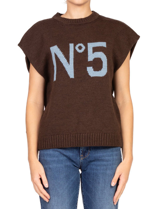 Tensione In Smanicato Donna Marrone