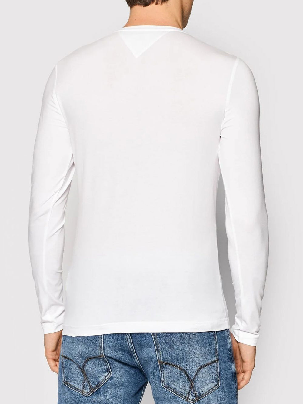 Tommy Hilfiger Maglia Uomo MW0MW10804 Bianco