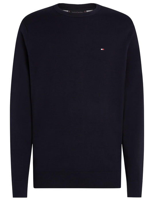 Tommy Hilfiger Pullover Uomo essential crew neck Blu