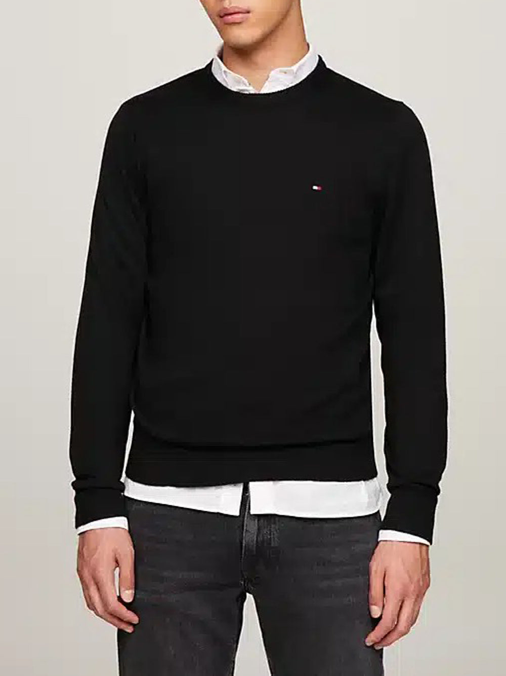 Tommy Hilfiger Maglia Uomo Nero