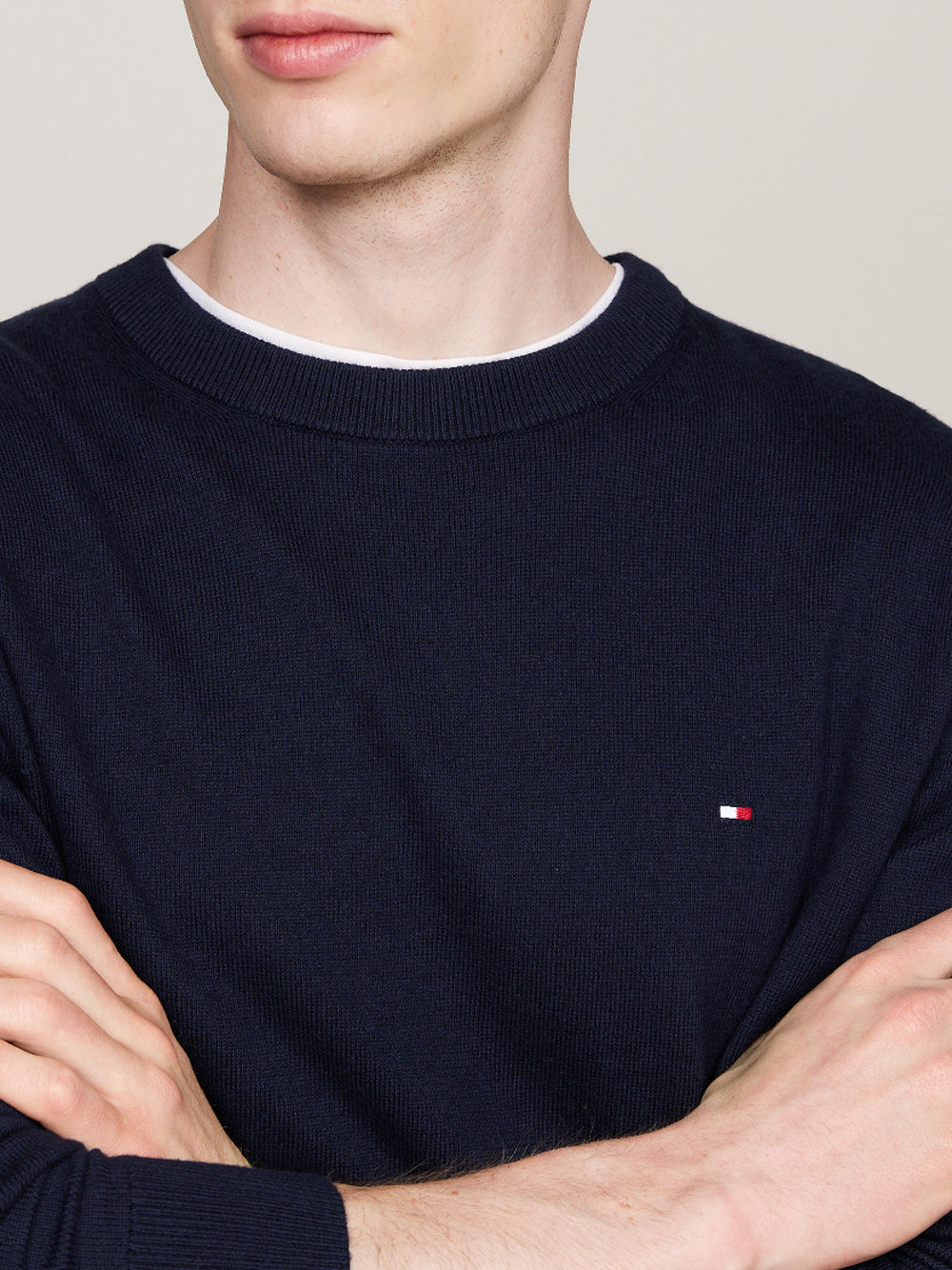 Tommy Hilfiger Maglia Uomo MW0MW28046 Blu