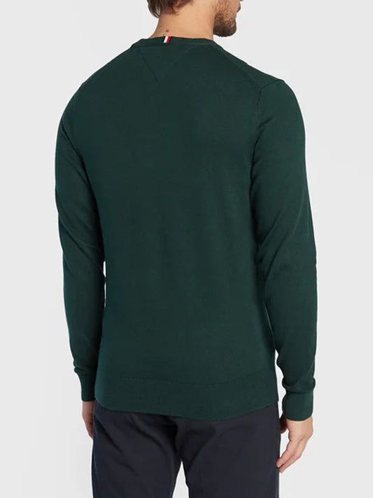 Tommy Hilfiger Maglia Uomo Verde scuro
