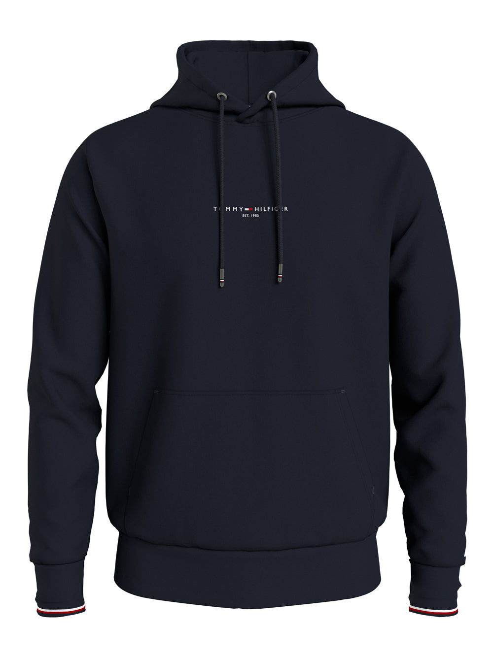 Tommy Hilfiger Felpa Cappuccio Uomo Blu
