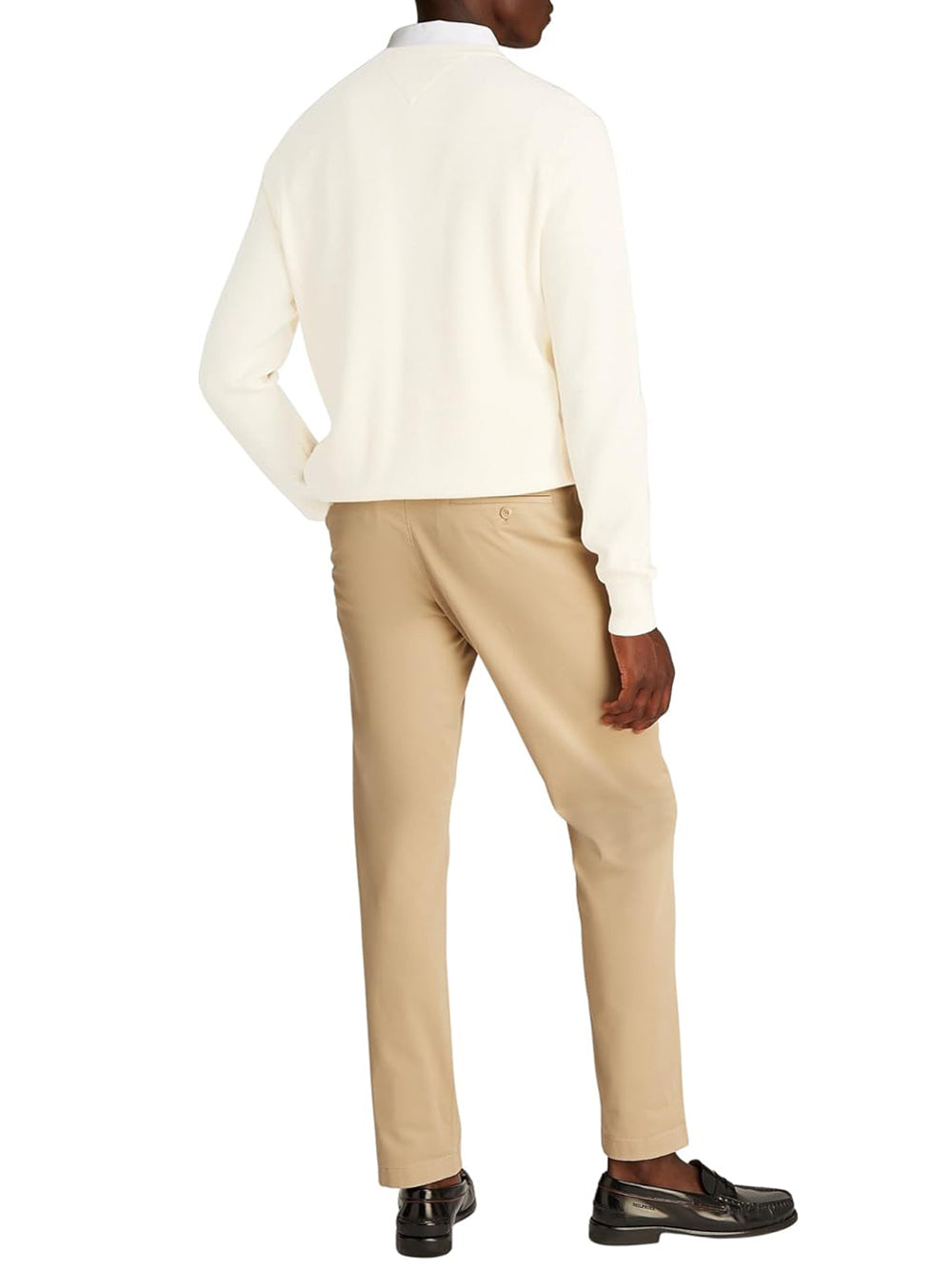 Tommy Hilfiger Maglia Uomo MW0MW36347 Avorio