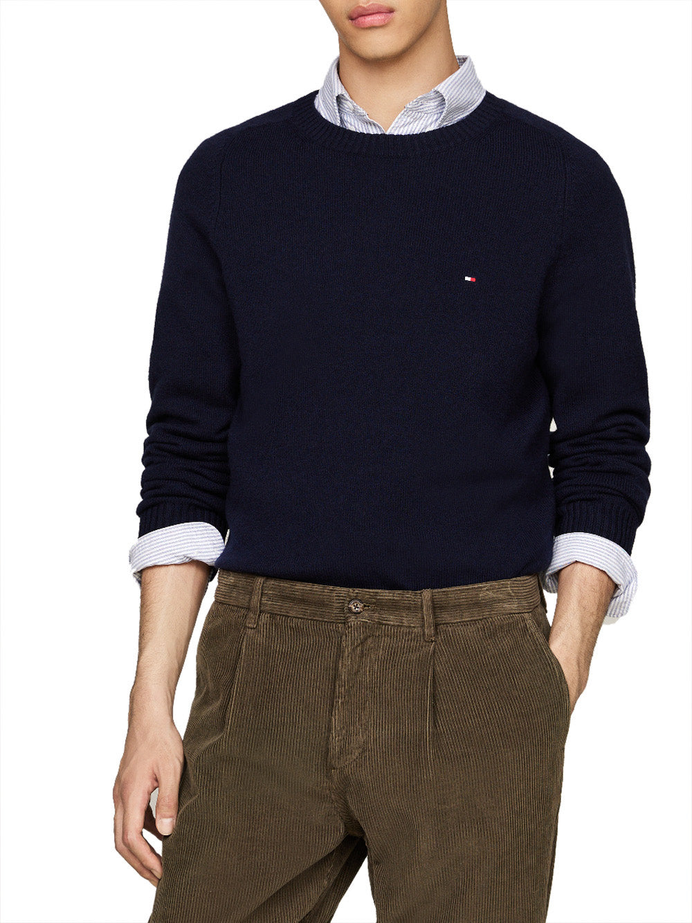 Tommy Hilfiger Maglia Uomo MW0MW36535 Blu