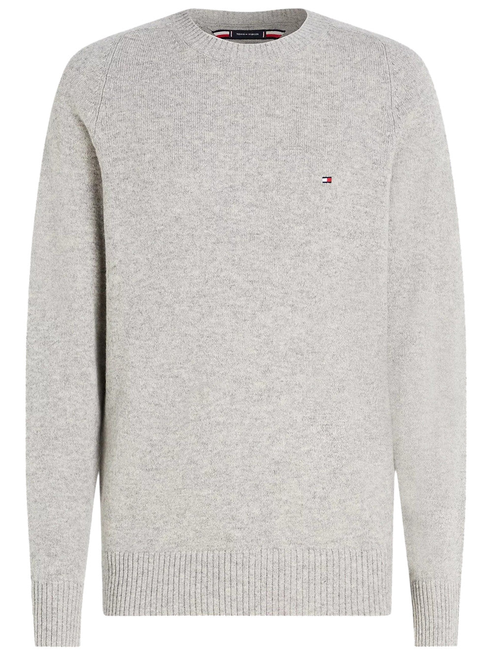 Tommy Hilfiger Maglia Uomo Grigio Chiaro