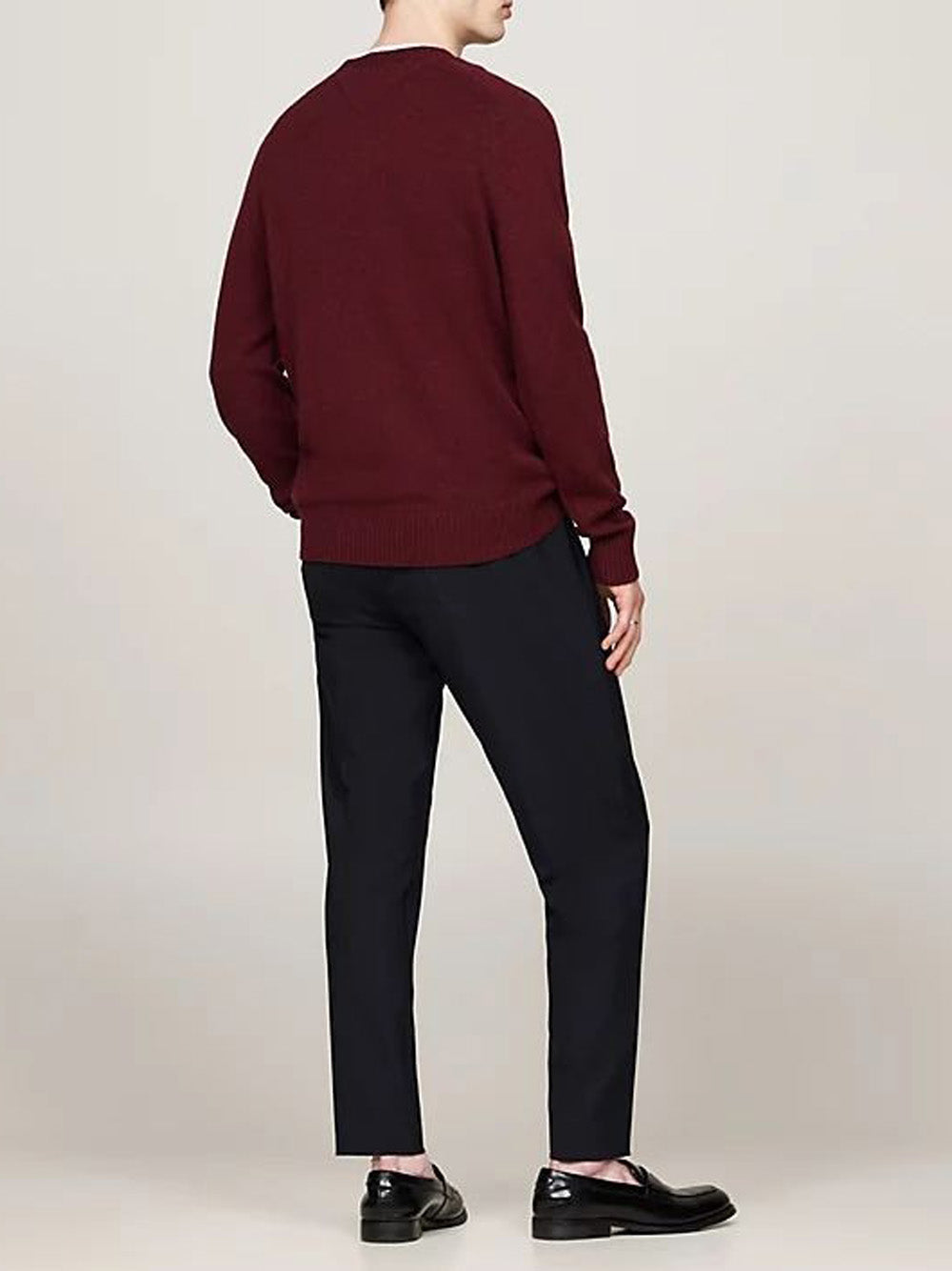 Tommy Hilfiger Maglia Uomo Bordeaux