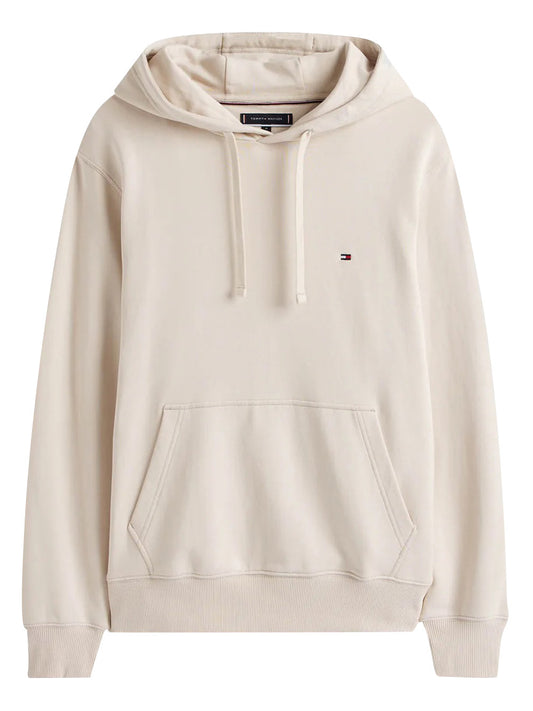 Tommy Hilfiger Felpa Cappuccio Uomo MW0MW37235 Beige