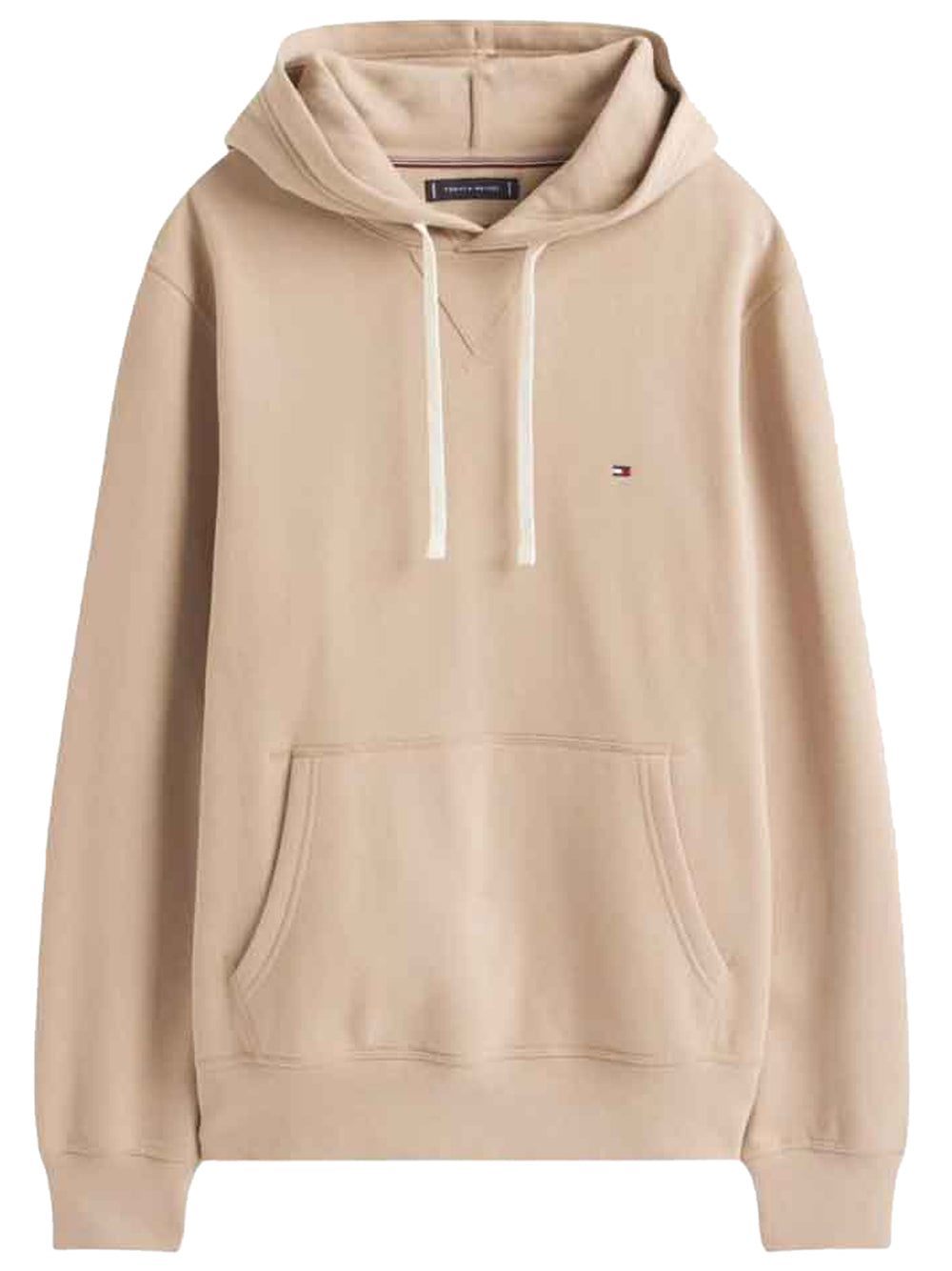 Tommy Hilfiger Felpa Cappuccio Uomo MW0MW39997 Beige