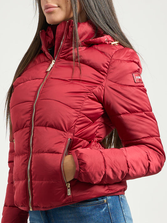 YES ZEE Giubbino Donna J007/M800 Rosso