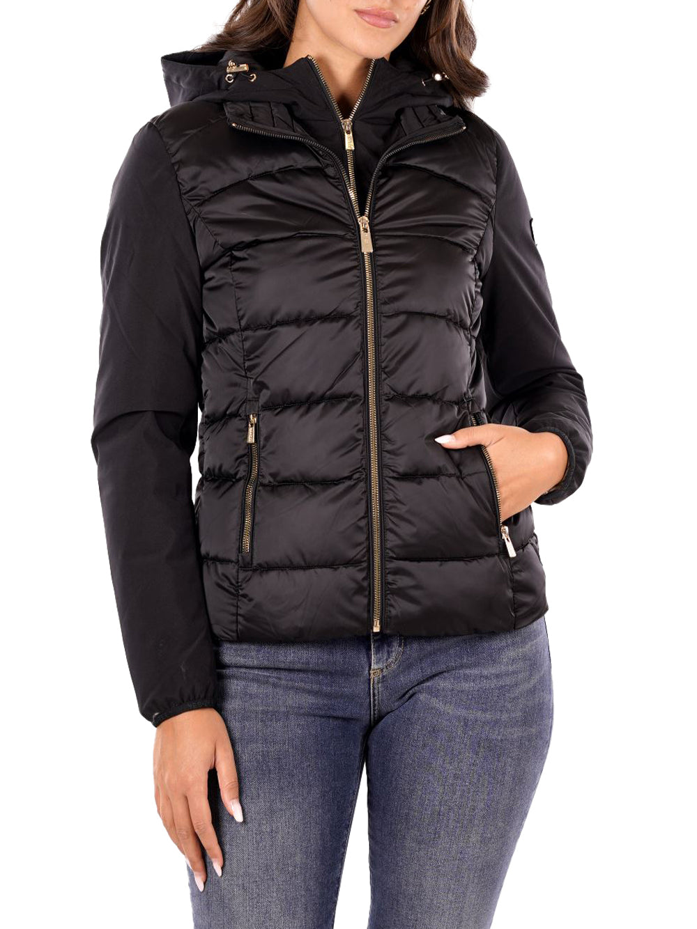 YES ZEE Giubbino Donna Nero