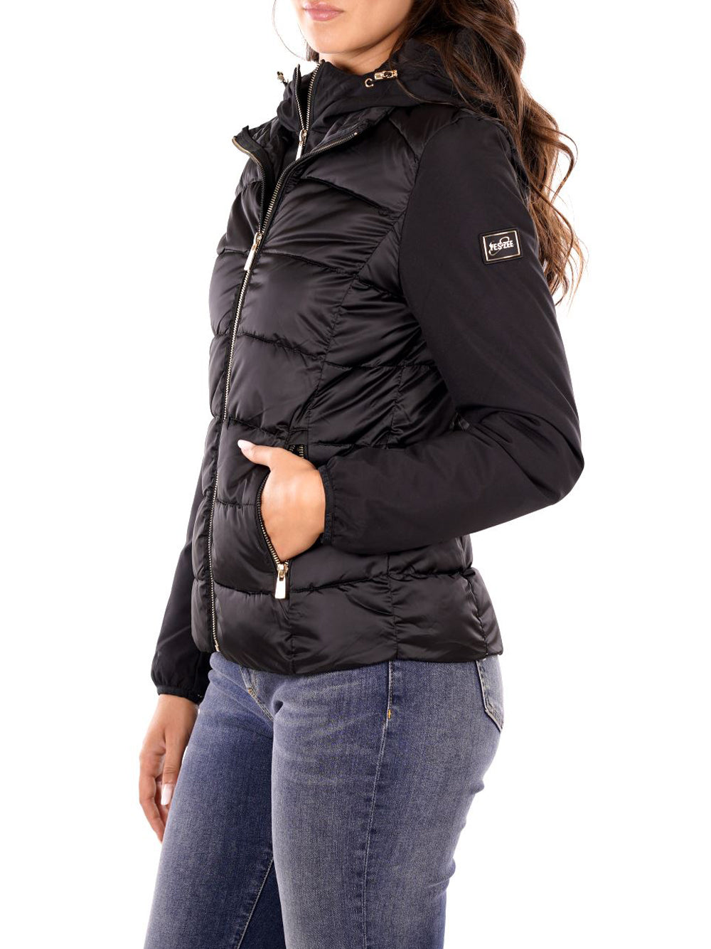 YES ZEE Giubbino Donna Nero