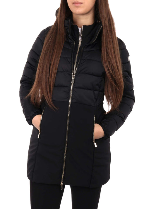 YES ZEE Cappotto Donna Nero