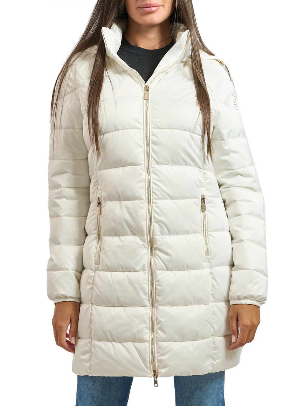 YES ZEE Cappotto Donna O017/M800 Avorio