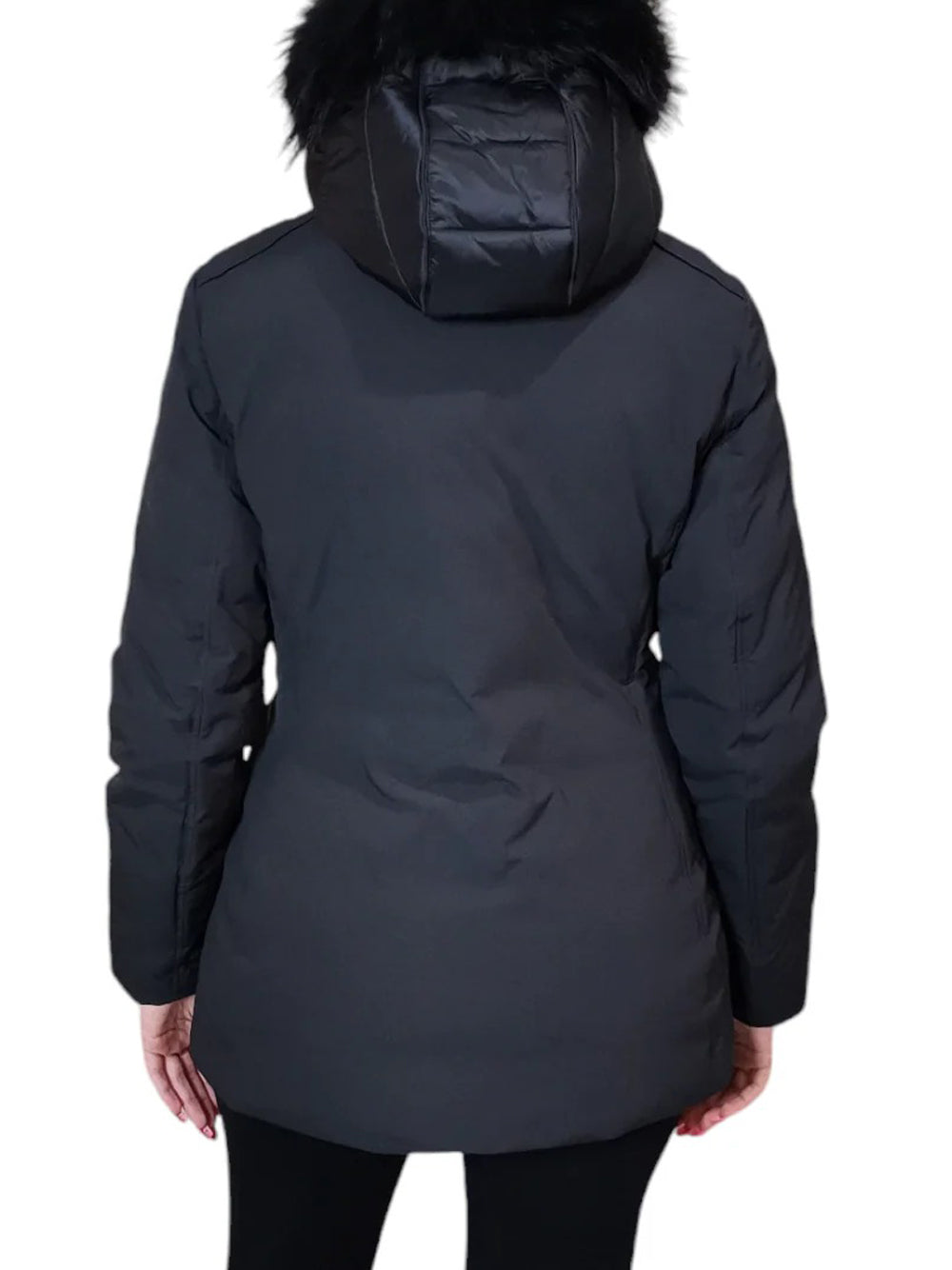 YES ZEE Cappotto Donna Nero