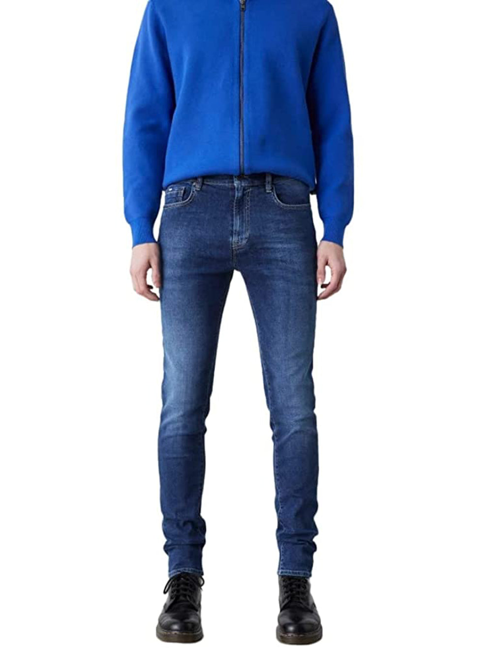 Jeans Regular Uomo Blu
