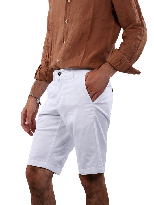 Bermuda Uomo GEB4929 Bianco