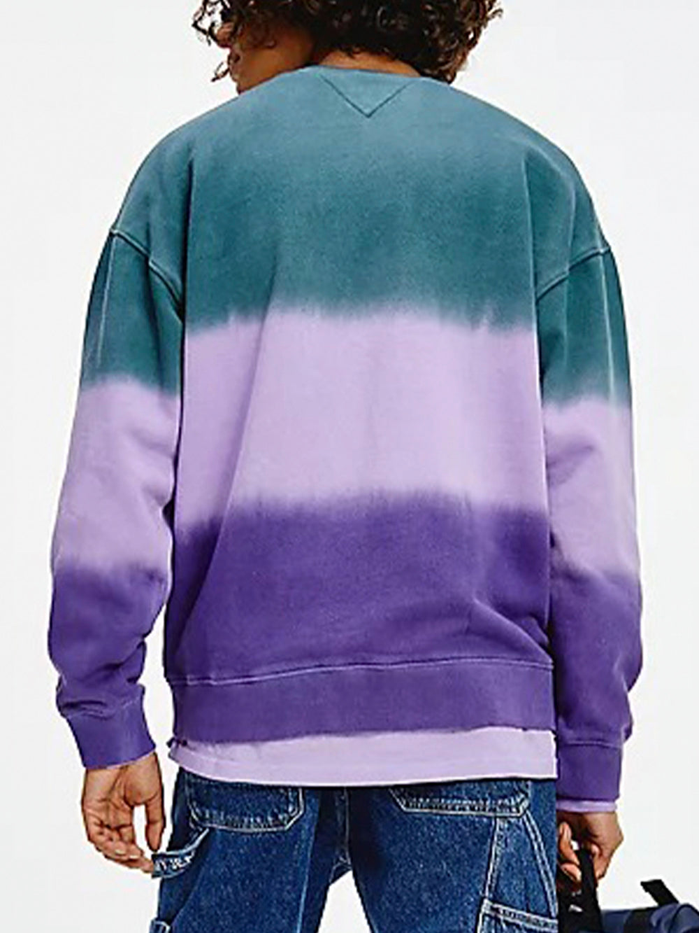 Felpa Girocollo Uomo Viola