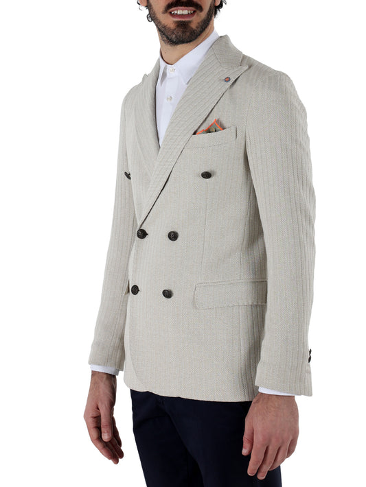 Giacca Uomo Beige