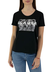 T-shirt Donna 24SBLDH02334006842 Nero