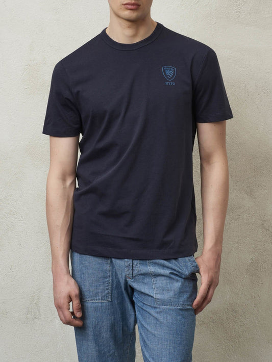 T-shirt Uomo 24SBLUH02143004547 Blu