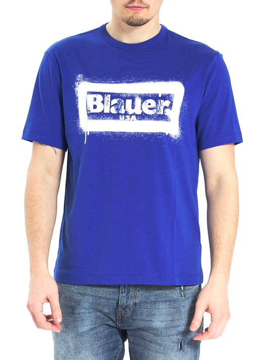 T-shirt Uomo 24SBLUH02147004547 Blu