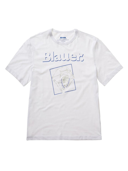 T-shirt Uomo 24SBLUH02149004547 Bianco