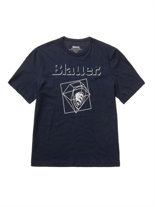 T-shirt Uomo 24SBLUH02149004547 Blu