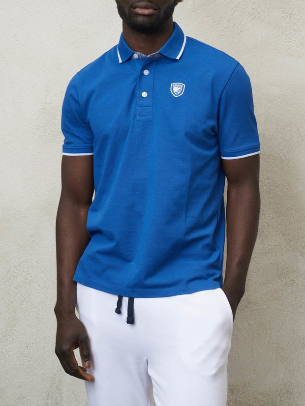 Polo Uomo 24SBLUT02205006817 Blu