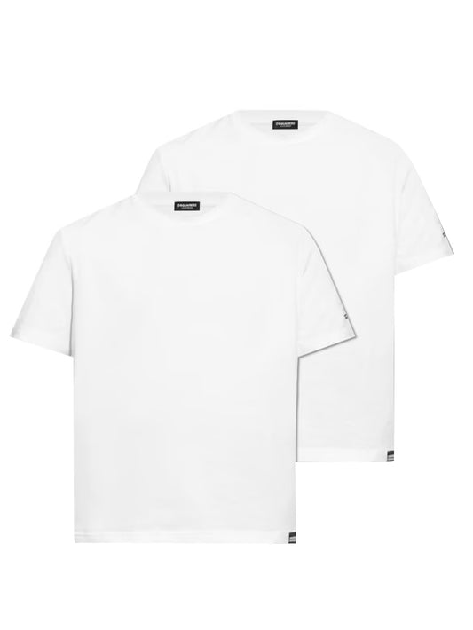 T-shirt Uomo D9X415190 Bianco