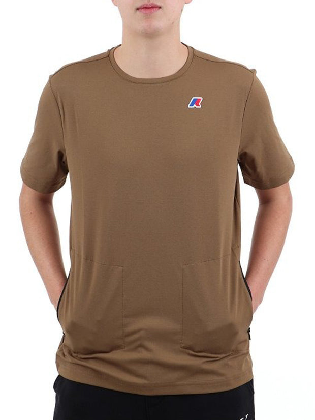 T-shirt Uomo K1141LW Marrone