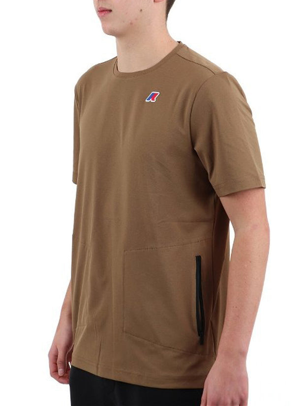 T-shirt Uomo K1141LW Marrone