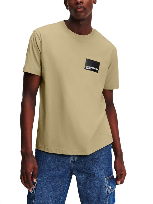 T-shirt Uomo 231D1706 Beige