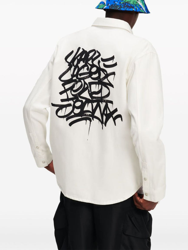 klj relaxed graffiti shirt