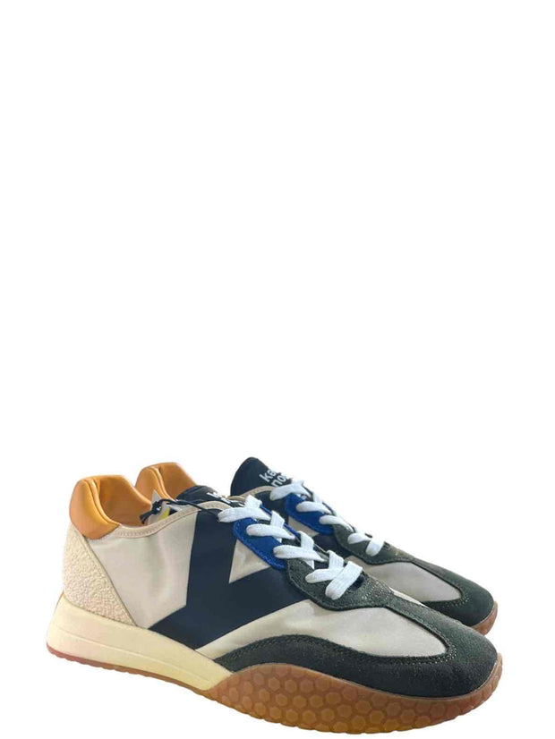 Sneakers Beige / blu / verde