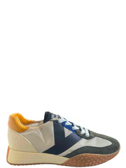 Sneakers Beige / blu / verde