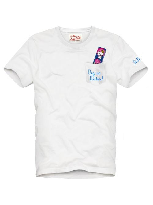 T-shirt Uomo AUS0001 Bianco