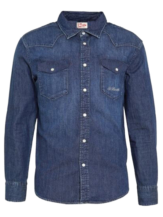 Camicia Uomo GRG0001 Blu