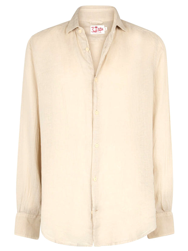 Camicia Uomo PAMP001 Beige