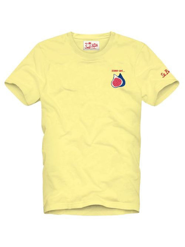 T-shirt Uomo TSHM001 Giallo