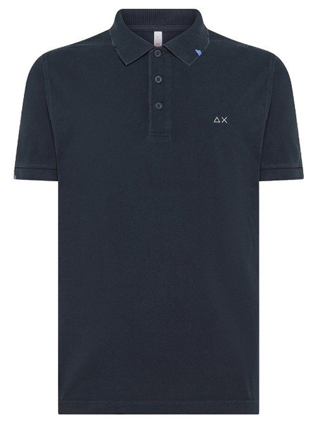 Polo Uomo A34101 Blu