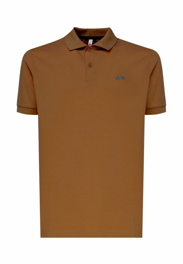 Polo Uomo A34109 Marrone