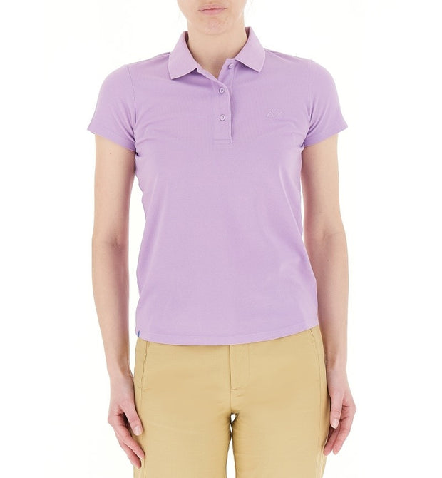 Polo Donna A34207 Viola