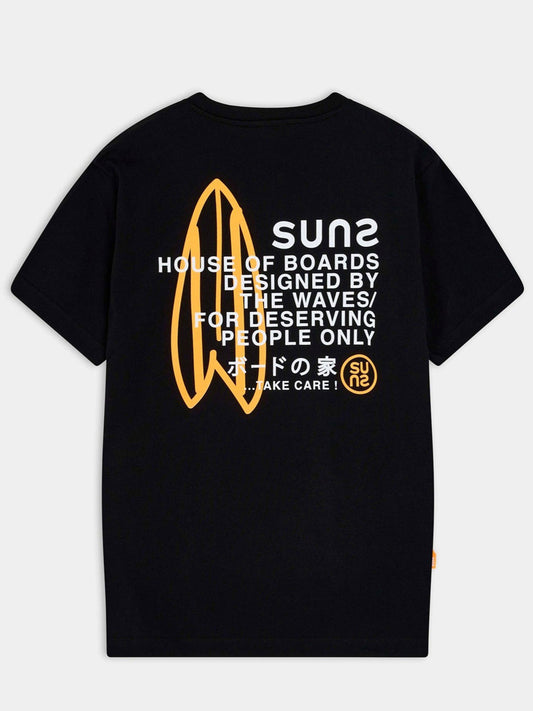 T-shirt Uomo Paolo surf Nero