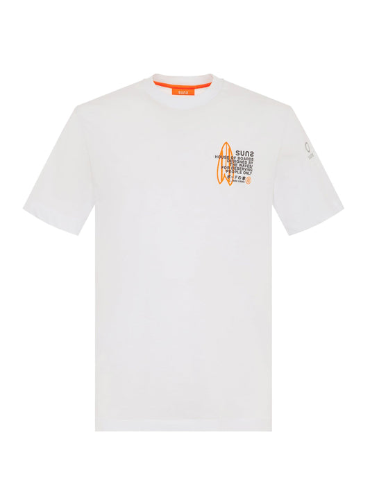 T-shirt Uomo Paolo surf Bianco