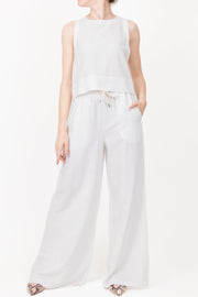 Pantalone Bianco seta