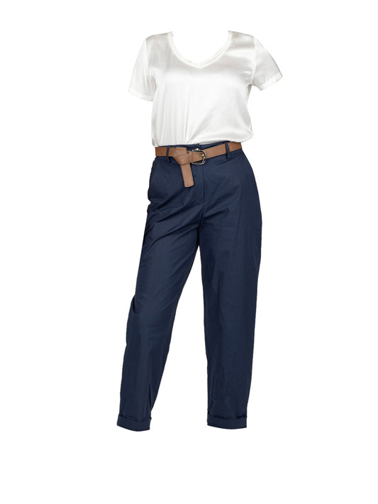 Pantalone Casual Donna Blu