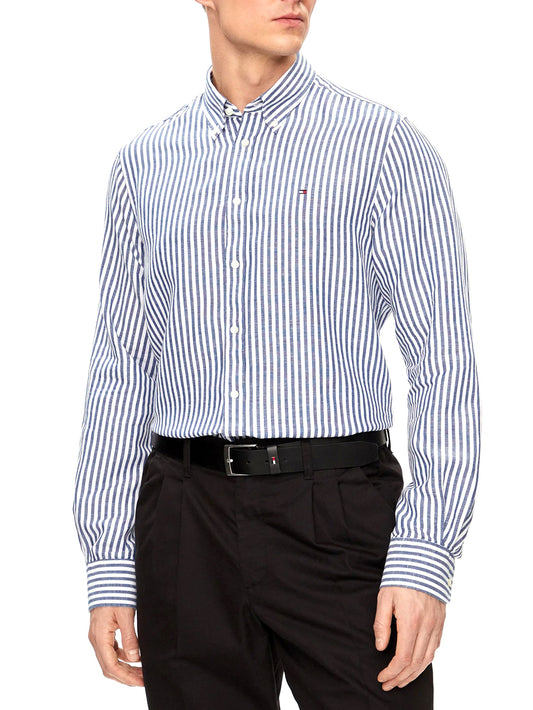 Camicia Casual Uomo Azzurro