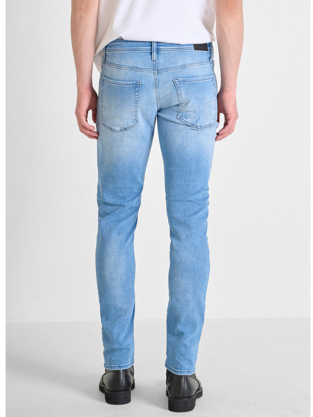 Jeans Slim Uomo Ozzy Tapered Fit Blu